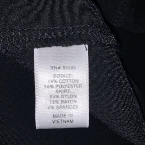 Express Black & Gray Faux Wrap Burnout Body Con Cocktail Dress Size Small EUC - Picture 8 of 8